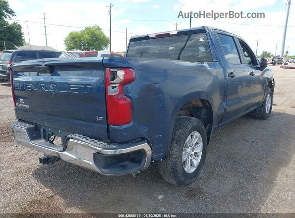 3GCPWCED4MG464470 2021 CHEVROLET SILVERADO Blue Tył prawy