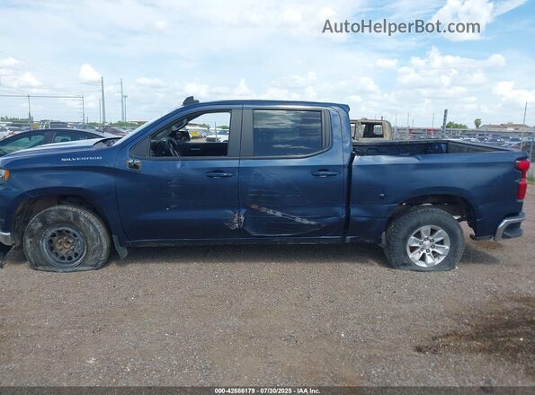 3GCPWCED4MG464470 2021 CHEVROLET SILVERADO Blue Widok wnętrza 360 stopni