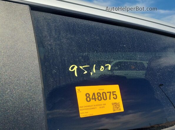 3GCPYDEK2LG444571 2020 CHEVROLET SILVERADO  
