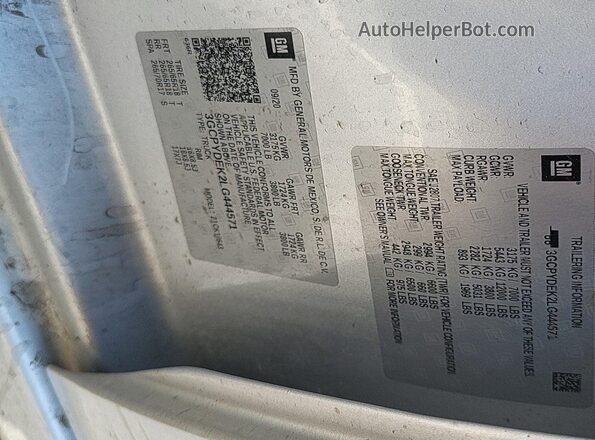 3GCPYDEK2LG444571 2020 CHEVROLET SILVERADO  Задняя правая четверть