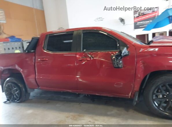 3GCUDEED0NG538893 2022 CHEVROLET SILVERADO Красный Панорамный вид салона 360°