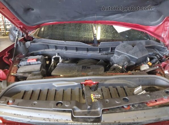 3GCUDEED0NG538893 2022 CHEVROLET SILVERADO Красный Вид сзади