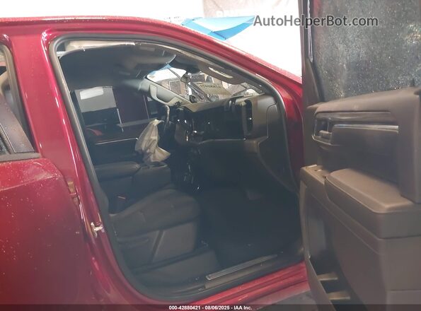 3GCUDEED0NG538893 2022 CHEVROLET SILVERADO Красный Вид салона спереди
