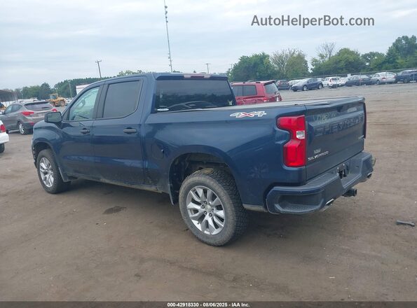 3GCUYBEF6LG452375 2020 CHEVROLET SILVERADO Blue Հետևի ձախ