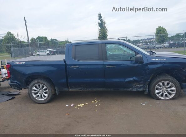 3GCUYBEF6LG452375 2020 CHEVROLET SILVERADO Blue Սալոնի հետևի տեսք