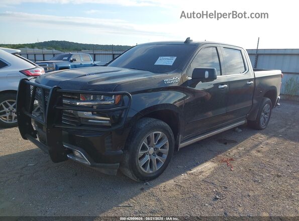 3GCUYHEL4LG329635 2020 CHEVROLET SILVERADO Black Передня ліва чверть