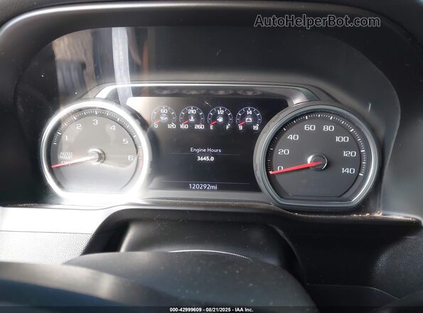3GCUYHEL4LG329635 2020 CHEVROLET SILVERADO Black Вид задніх сидінь