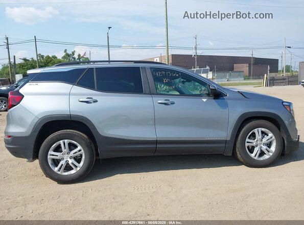 3GKALMEG3RL146941 2024 GMC TERRAIN Gray Вид задньої частини салону