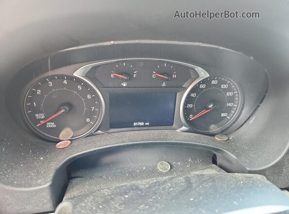 3GKALMEV4ML371182 2021 GMC TERRAIN Blue Vista del cuadro de instrumentos