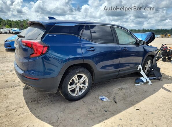 3GKALMEV4ML371182 2021 GMC TERRAIN Blue Trasero derecho