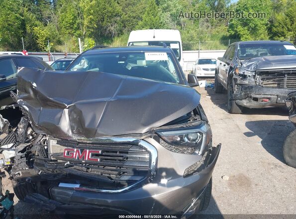 3GKALMEV6LL135311 2020 GMC TERRAIN Dark Brown Rear interior view