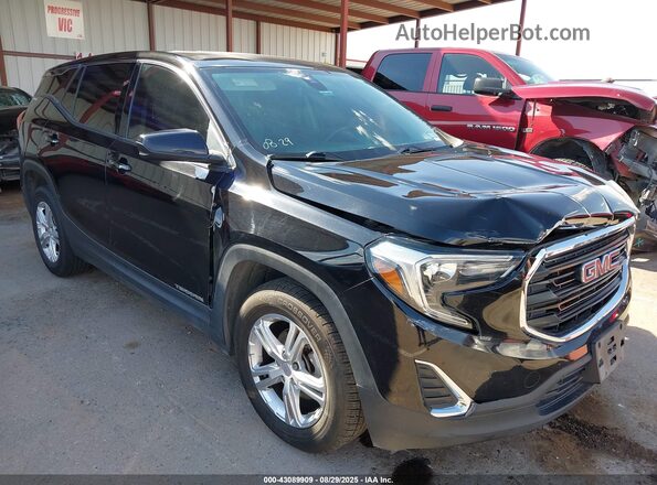 3GKALMEV9LL339083 2020 GMC TERRAIN Black წინა ხედი