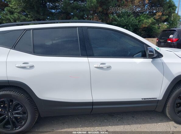 3GKALMEVXML328420 2021 GMC TERRAIN White 