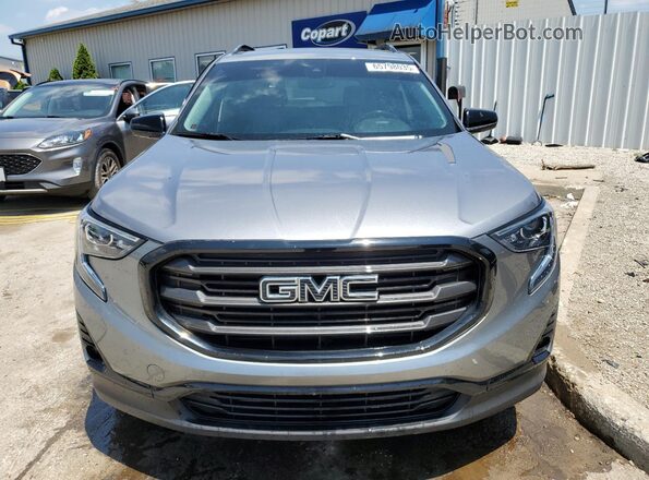 3GKALPEV4ML300856 2021 GMC TERRAIN Gray Դիմացի տեսք