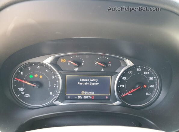 3GKALPEV4ML300856 2021 GMC TERRAIN Gray Սարքավորումների վահանակի տեսք