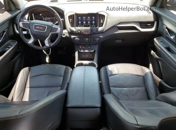 3GKALPEV4ML300856 2021 GMC TERRAIN Gray Առջևի վահանակի տեսք