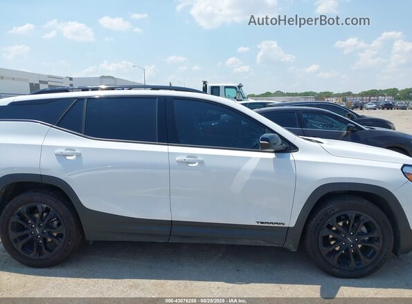 3GKALPEV8LL308358 2020 GMC TERRAIN White Սալոնի հետևի տեսք