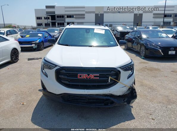 3GKALPEV8LL308358 2020 GMC TERRAIN White Սարքավորումների վահանակի տեսք