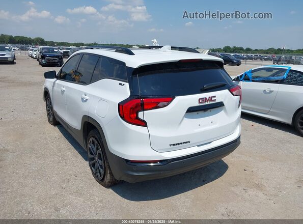 3GKALPEV8LL308358 2020 GMC TERRAIN White Հետևի ձախ