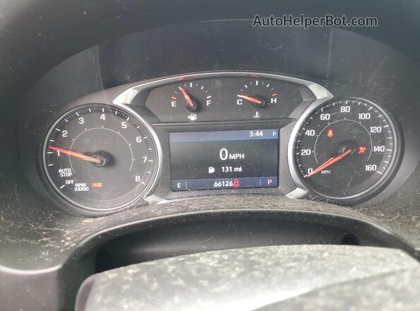 3GKALTEV0ML353773 2021 GMC TERRAIN Gray Widok zestawu wskaźników