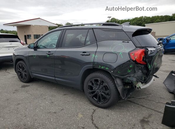 3GKALTEV0ML353773 2021 GMC TERRAIN Gray Tył lewy