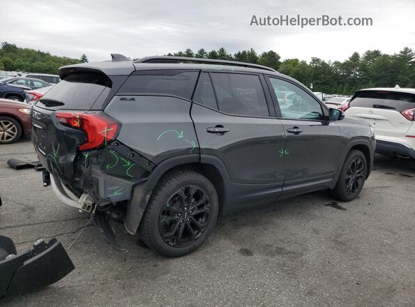 3GKALTEV0ML353773 2021 GMC TERRAIN Gray Tył prawy