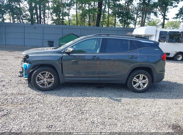 3GKALTEV7LL203481 2020 GMC TERRAIN Gray Панорамний вид салону 360°