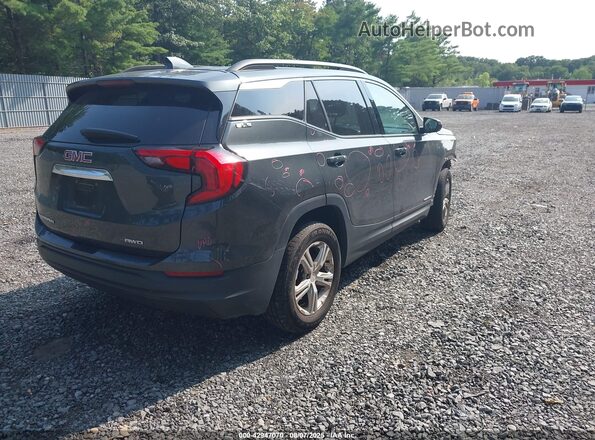 3GKALTEV7LL203481 2020 GMC TERRAIN Gray Задня права чверть
