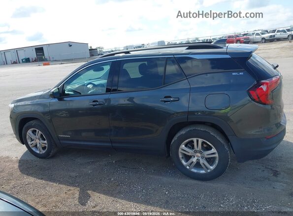 3GKALTEV8LL166229 2020 GMC TERRAIN Gray Սալոնի 360 աստիճան տեսք