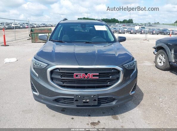 3GKALTEV8LL166229 2020 GMC TERRAIN Gray Սարքավորումների վահանակի տեսք