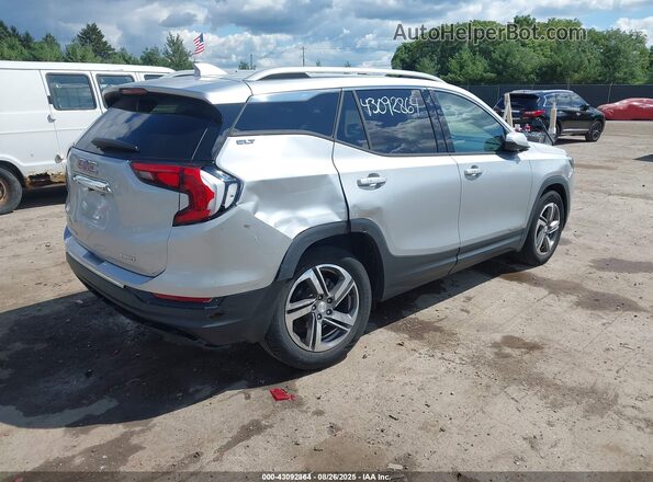 3GKALVEV1LL266944 2020 GMC TERRAIN Серебряный Задняя правая четверть