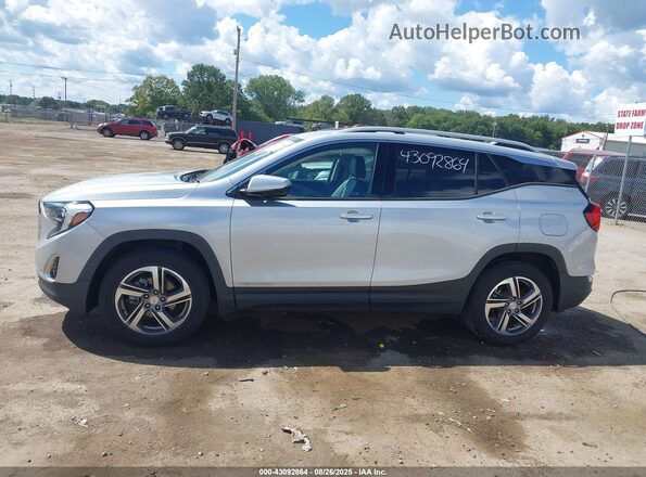 3GKALVEV1LL266944 2020 GMC TERRAIN Серебряный Панорамный вид салона 360°