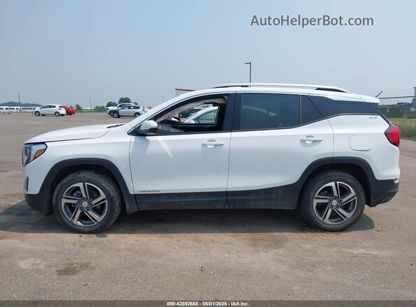 3GKALVEV9ML305538 2021 GMC TERRAIN White Սալոնի 360 աստիճան տեսք