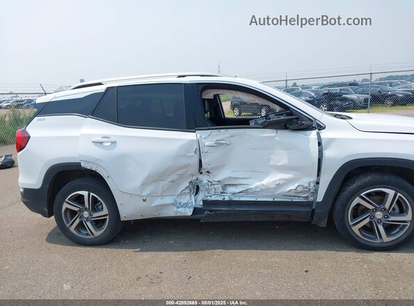 3GKALVEV9ML305538 2021 GMC TERRAIN White Սալոնի հետևի տեսք