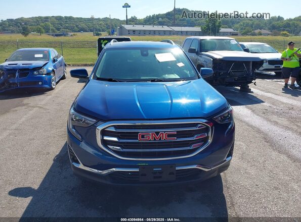 3GKALVEV9ML311517 2021 GMC TERRAIN Blue Սարքավորումների վահանակի տեսք