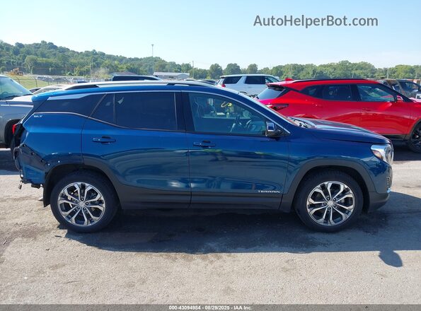 3GKALVEV9ML311517 2021 GMC TERRAIN Blue Սալոնի հետևի տեսք