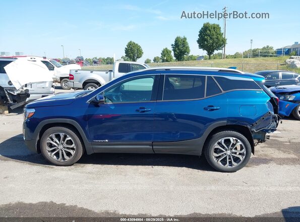 3GKALVEV9ML311517 2021 GMC TERRAIN Blue Սալոնի 360 աստիճան տեսք