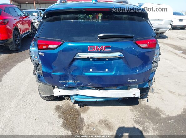 3GKALVEV9ML311517 2021 GMC TERRAIN Blue Դիմացի տեսք