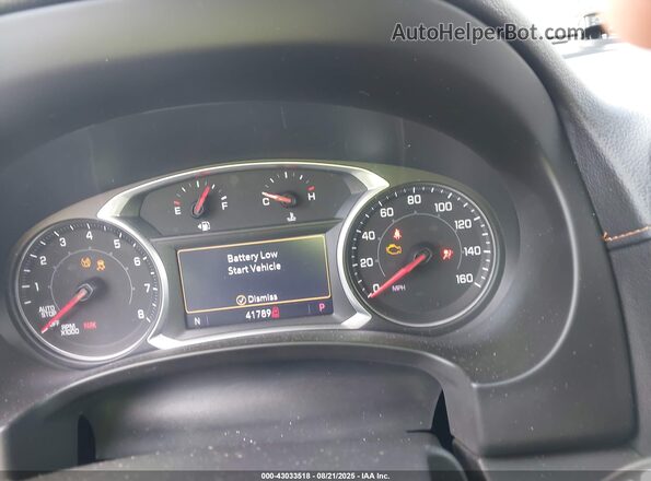 3GKALVEV9ML389960 2021 GMC TERRAIN Gray უკანა სავარძლების ხედი