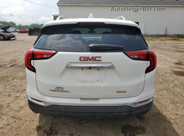 3GKALWEU6JL253603 2018 GMC TERRAIN White 