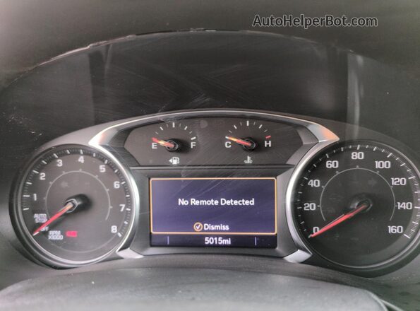 3GKALYEG3PL161850 2023 GMC TERRAIN Красный Вид щитка приборов