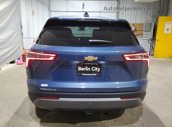 3GNAXHEG5SL281830 2025 CHEVROLET EQUINOX Blue Вид ззаду