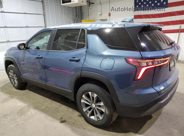 3GNAXHEG5SL281830 2025 CHEVROLET EQUINOX Blue Задня ліва чверть