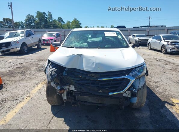 3GNAXHEV4LS691492 2020 CHEVROLET EQUINOX White ხელსაწყოთა პანელის ხედი