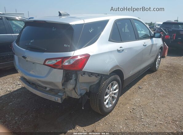 3GNAXHEV5LS530276 2020 CHEVROLET EQUINOX Серебряный Задняя правая четверть