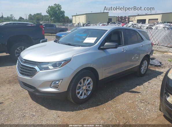 3GNAXHEV5LS530276 2020 CHEVROLET EQUINOX Серебряный Передняя левая четверть