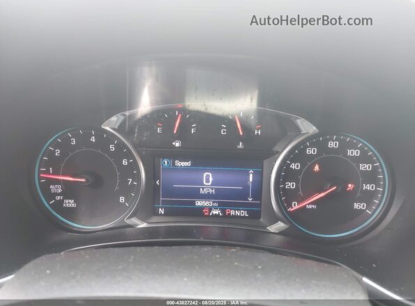 3GNAXKEV1LS695562 2020 CHEVROLET EQUINOX Синий Вид задних сидений