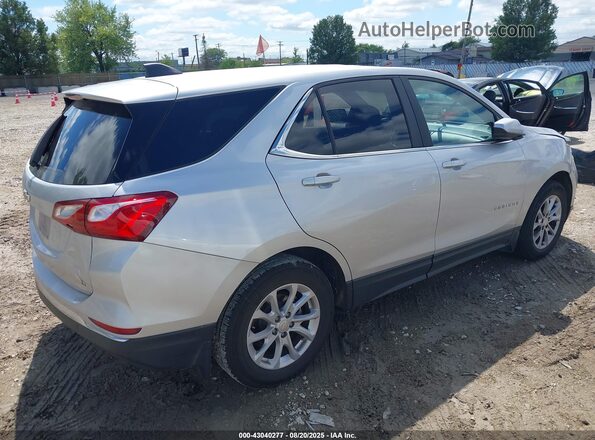 3GNAXKEV3MS117545 2021 CHEVROLET EQUINOX Silver Trasero derecho