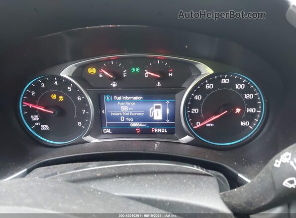 3GNAXKEV8LS584460 2020 CHEVROLET EQUINOX Red Widok tylnych siedzeń