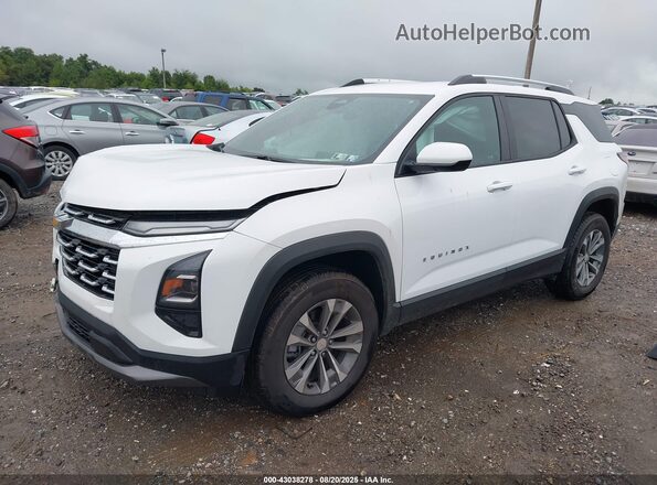3GNAXPEG5SL176456 2025 CHEVROLET EQUINOX White Передня ліва чверть